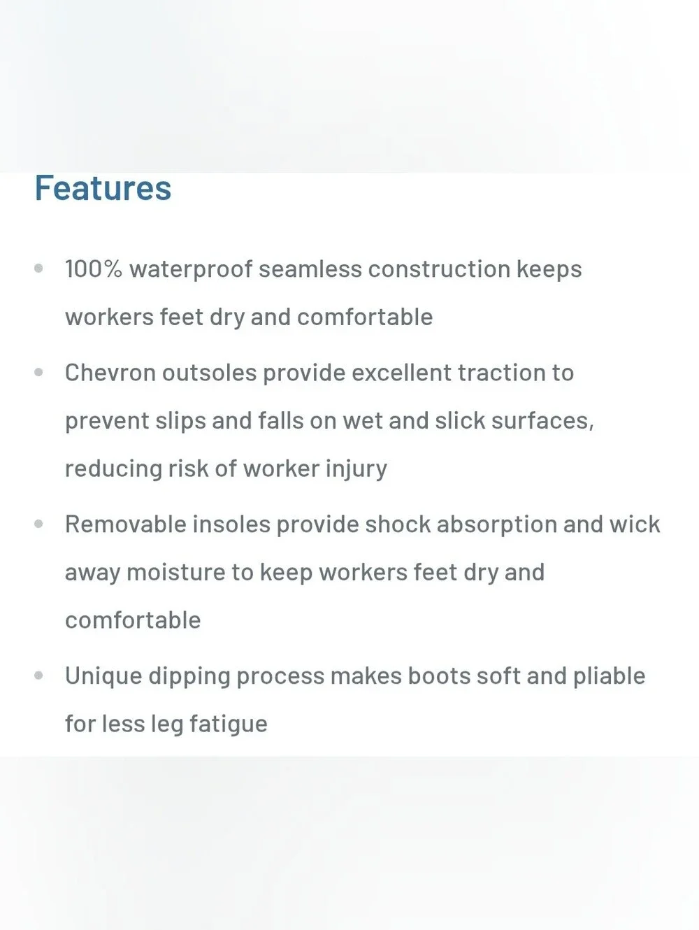 Servus Steel Toe Rubber Boots